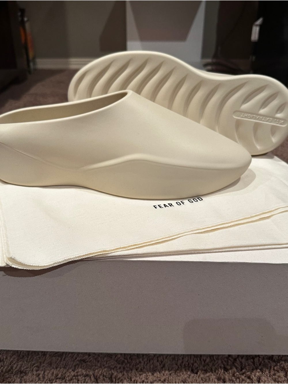 Fear of God Cream Foam Slip-On Mule